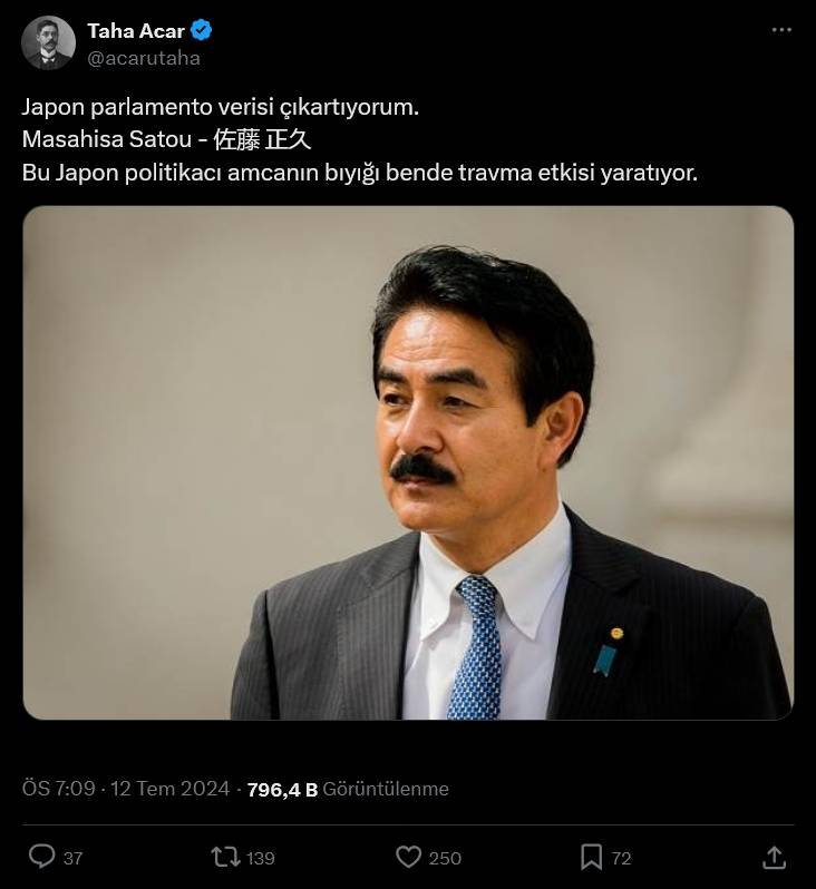 İbrahim Tatlıses'e Benzeyen Japon Milletvekili Gündem Oldu! 1